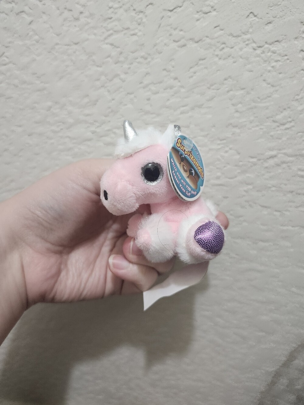 Unicorn Plush Small Pet Toy - Pink by